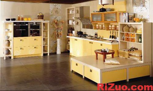 图片[19]_根据厨房大小、形状，选定合适的橱柜造型_日作设计